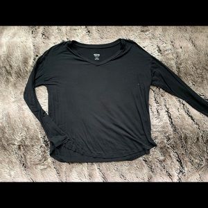 Plains Black Long Sleeve